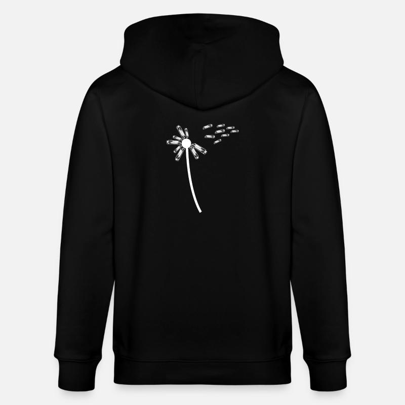 Harmonica Harmonica - Stanley/Stella CULTIVATOR  Unisex Organic Hooded Jacket - black