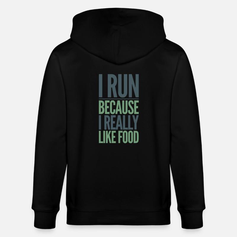 course - Veste à capuche bio CULTIVATOR Stanley/Stella Unisexe - noir