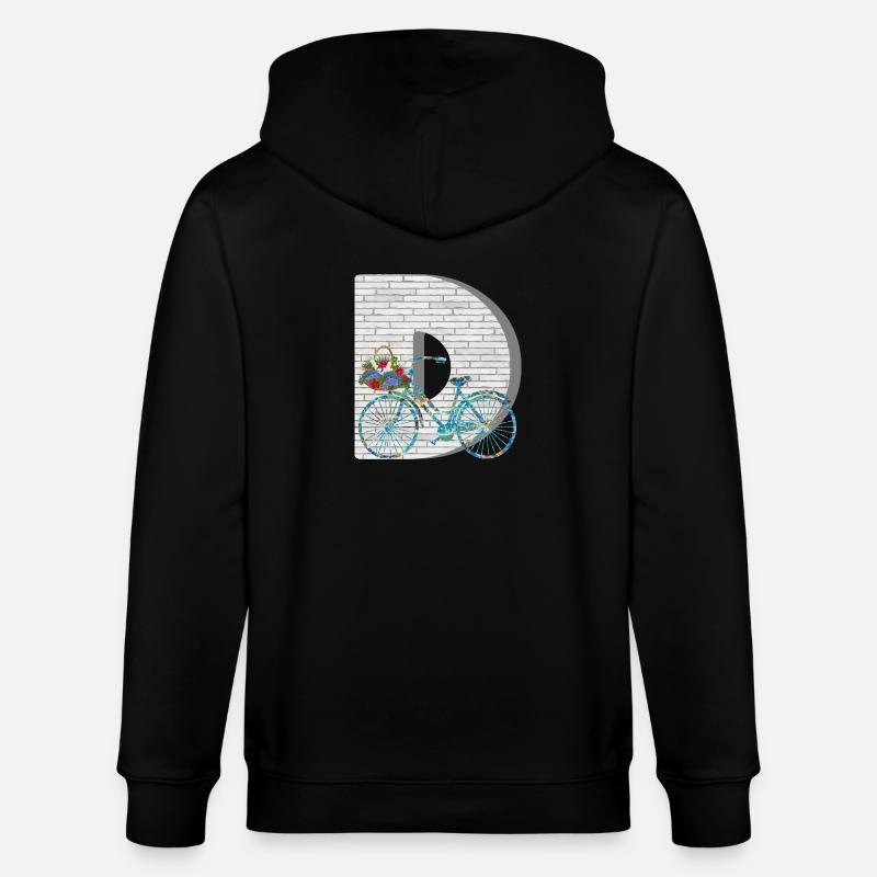 vélo e 100 d - Veste à capuche bio CULTIVATOR Stanley/Stella Unisexe - noir