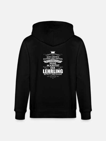 LEHRLING - Majestät - Stanley/Stella Unisex Bio-Kapuzenjacke CULTIVATOR - Schwarz