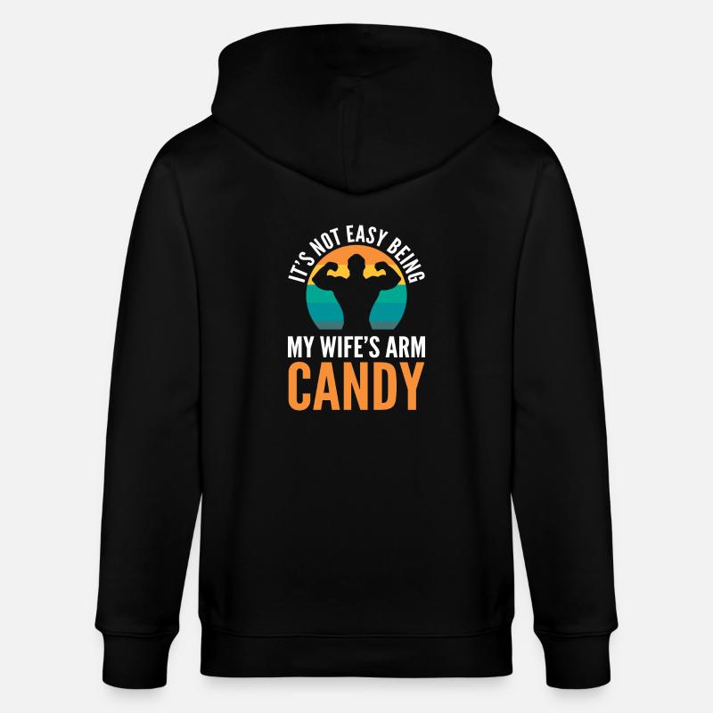 Bras Candy Mari - Veste à capuche bio CULTIVATOR Stanley/Stella Unisexe - noir