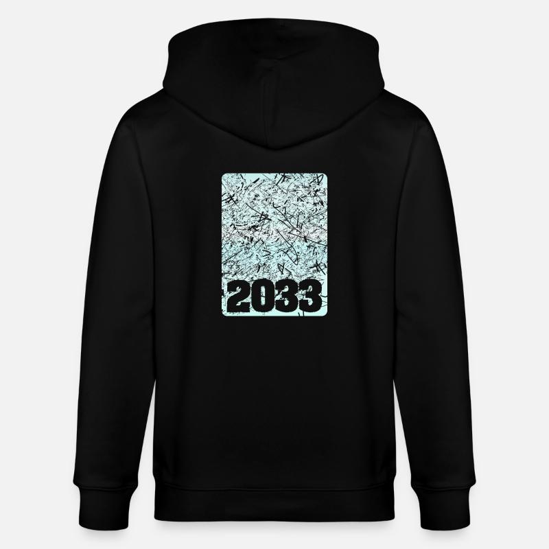 Numéro 2033 - Veste à capuche bio CULTIVATOR Stanley/Stella Unisexe - noir