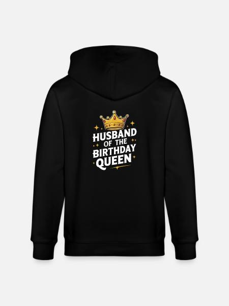 Husband, Spouse, Family, Wedding - Stanley/Stella CULTIVATOR Unisex Organic Hooded Jacket - black