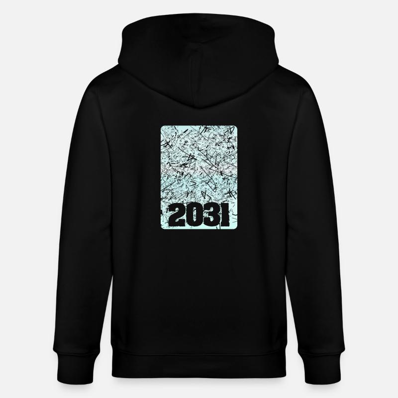 Numéro 2031 - Veste à capuche bio CULTIVATOR Stanley/Stella Unisexe - noir