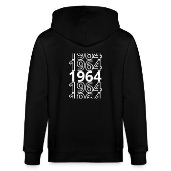 1964 1964 1964 - Veste à capuche bio CULTIVATOR Stanley/Stella Unisexe - noir - Dos - Anna (173cm)
