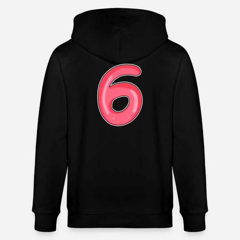 6 - Stanley/Stella Unisex Bio-Kapuzenjacke CULTIVATOR  - Schwarz