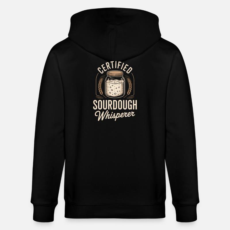 Chuchoteur certifié de levain - Veste à capuche bio CULTIVATOR Stanley/Stella Unisexe - noir
