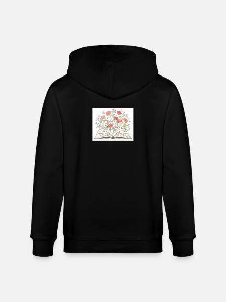 Livres - Veste à capuche bio CULTIVATOR Stanley/Stella Unisexe - noir