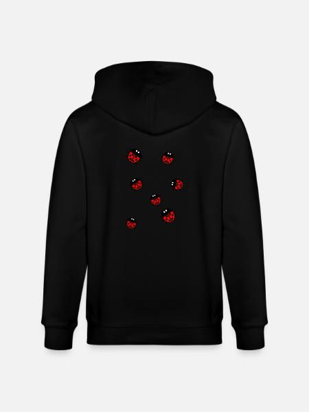 ladybirds - Stanley/Stella CULTIVATOR  Unisex Organic Hooded Jacket - black