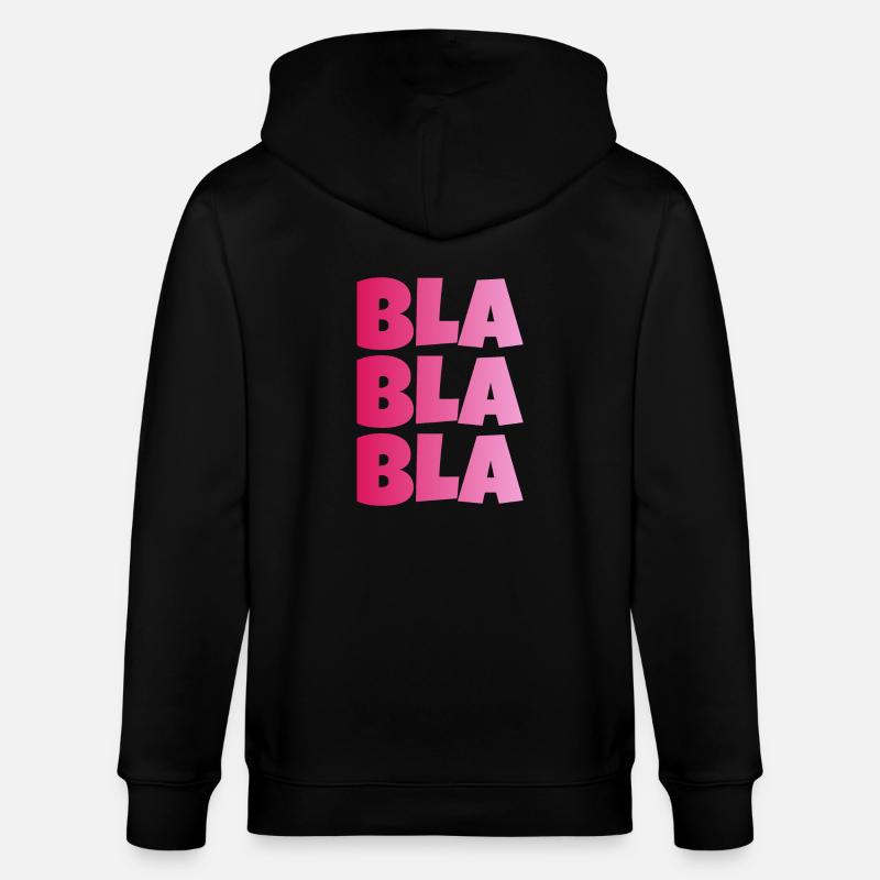 BLA BLA BLAS - Veste à capuche bio CULTIVATOR Stanley/Stella Unisexe - noir