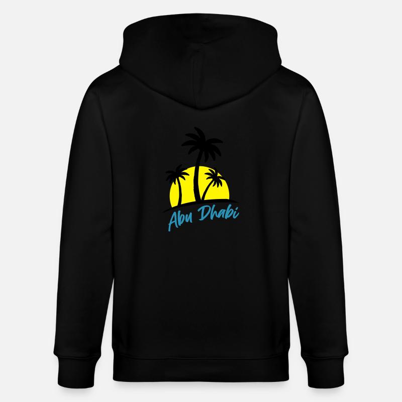 abu dhabi - Stanley/Stella Unisex Bio-Kapuzenjacke CULTIVATOR  - Schwarz
