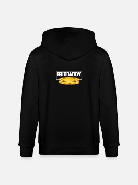 EBITDaddy - Stanley/Stella Unisex Bio-Kapuzenjacke CULTIVATOR - Schwarz