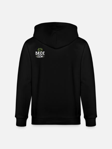 Bride Crew - Stanley/Stella CULTIVATOR Unisex Organic Hooded Jacket - black