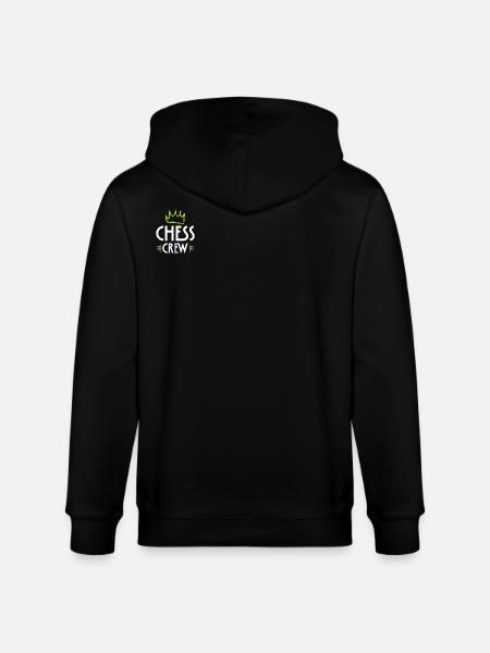 Équipe d’échecs - Veste à capuche bio CULTIVATOR Stanley/Stella Unisexe - noir