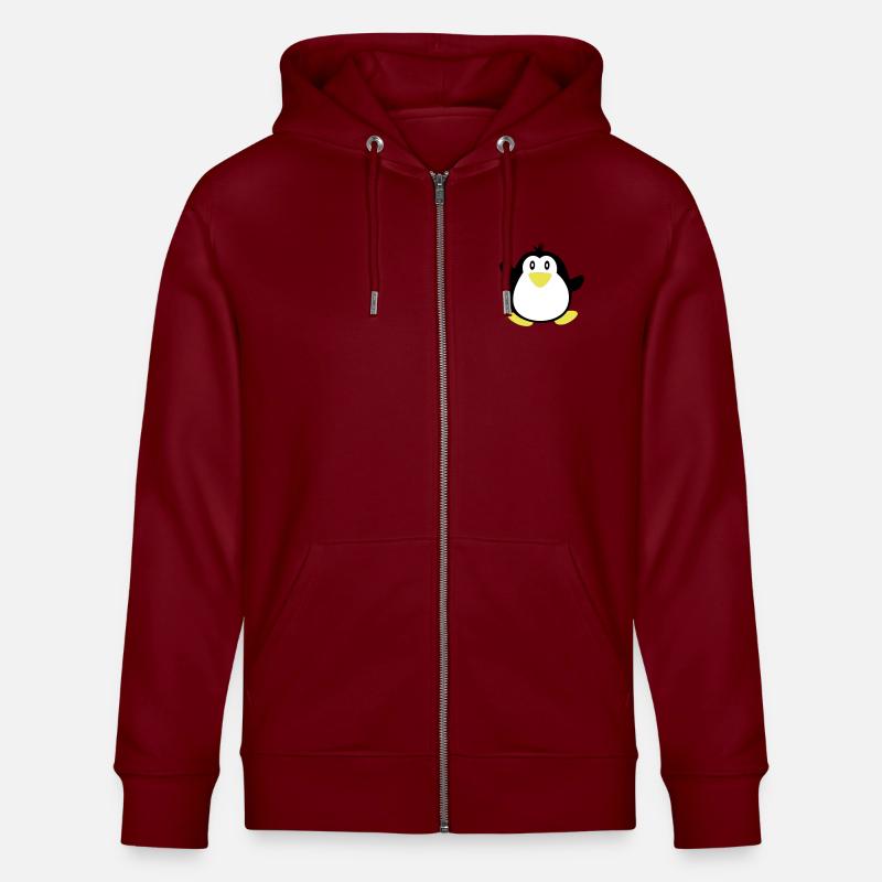 süßer Pinguine - Veste à capuche bio CULTIVATOR Stanley/Stella Unisexe - bordeaux