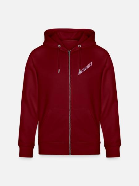 La révolution baise le système - Veste à capuche bio CULTIVATOR Stanley/Stella Unisexe - bordeaux