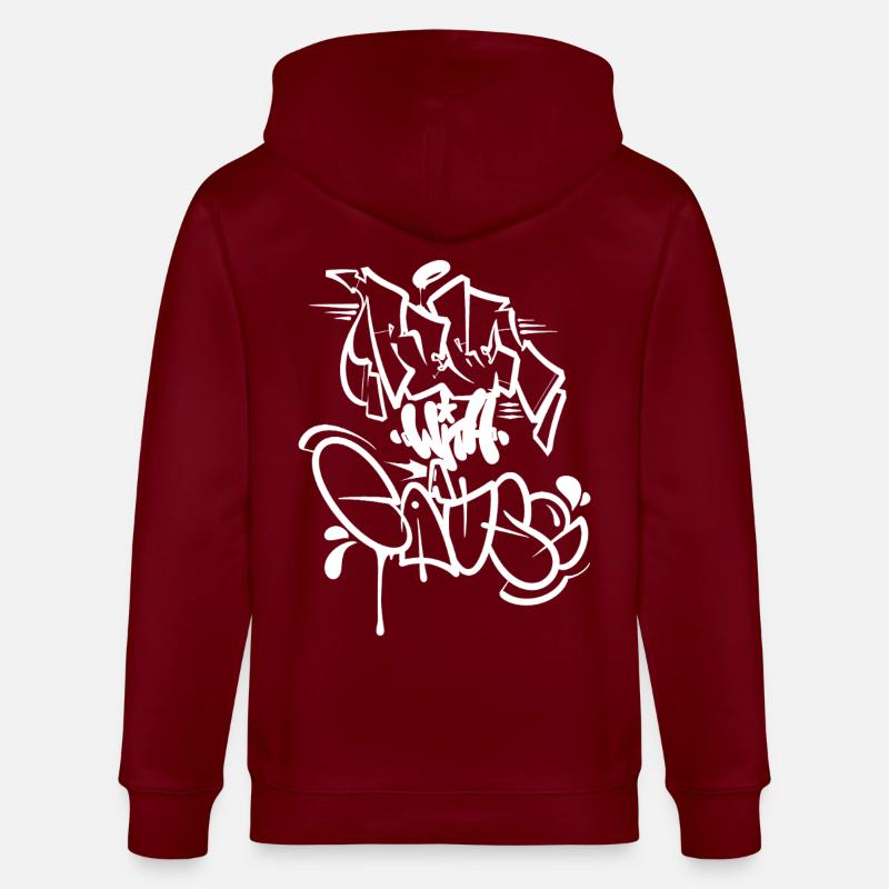 Rebelle avec une cause - Veste à capuche bio CULTIVATOR Stanley/Stella Unisexe - bordeaux