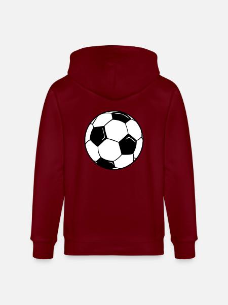 Fußball - Stanley/Stella Unisex Bio-Kapuzenjacke CULTIVATOR - Burgunderrot