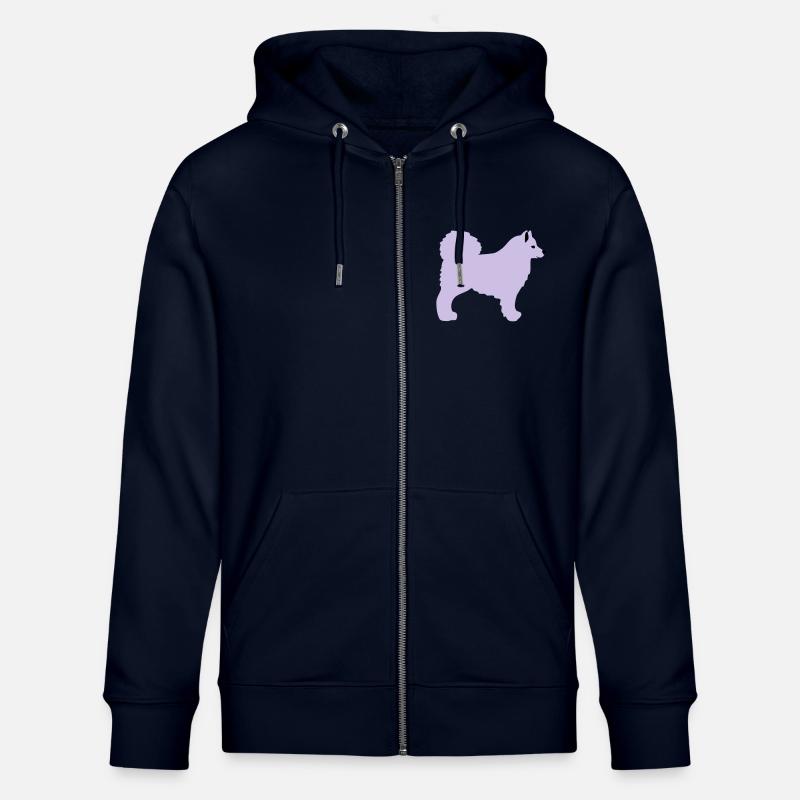 Samojede Vektor - Stanley/Stella Unisex Bio-Kapuzenjacke CULTIVATOR  - Navy
