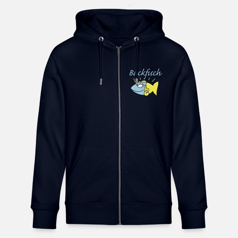 Backfisch - Stanley/Stella Unisex Bio-Kapuzenjacke CULTIVATOR  - Navy