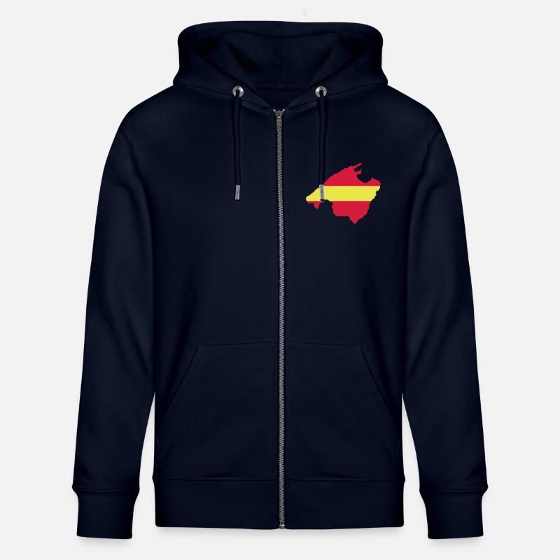 Mallorca - Stanley/Stella Unisex Bio-Kapuzenjacke CULTIVATOR  - Navy