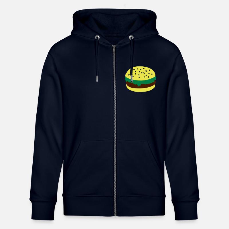 Burger - Veste à capuche bio CULTIVATOR Stanley/Stella Unisexe - marine