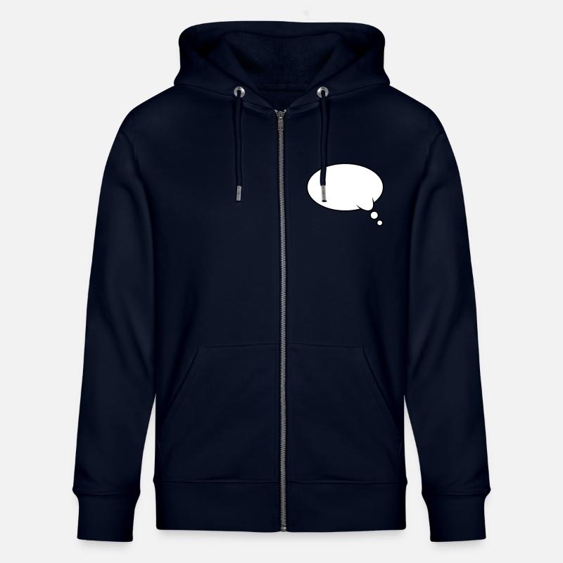 Pensée : Bubble Design - Veste à capuche bio CULTIVATOR Stanley/Stella Unisexe - marine