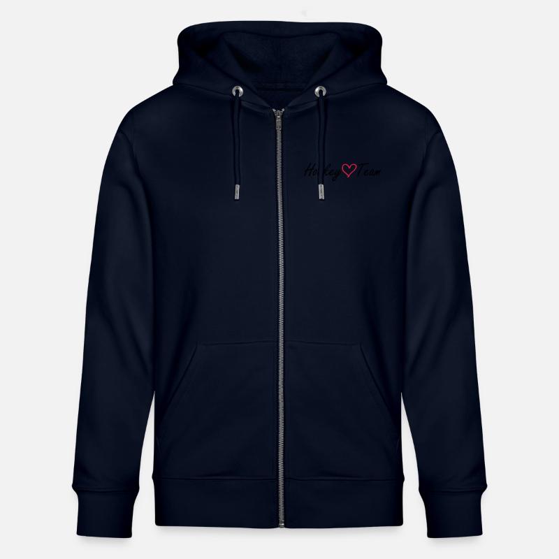 Cœur d’équipe de hockey - Veste à capuche bio CULTIVATOR Stanley/Stella Unisexe - marine
