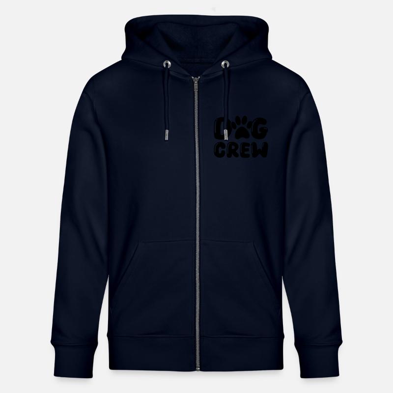Équipage de patte de chien - Veste à capuche bio CULTIVATOR Stanley/Stella Unisexe - marine