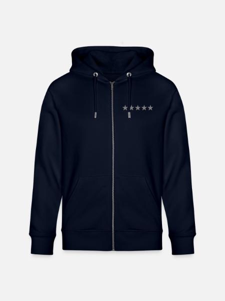 stars - Veste à capuche bio CULTIVATOR Stanley/Stella Unisexe - marine