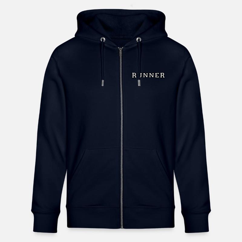 runner - Veste à capuche bio CULTIVATOR Stanley/Stella Unisexe - marine