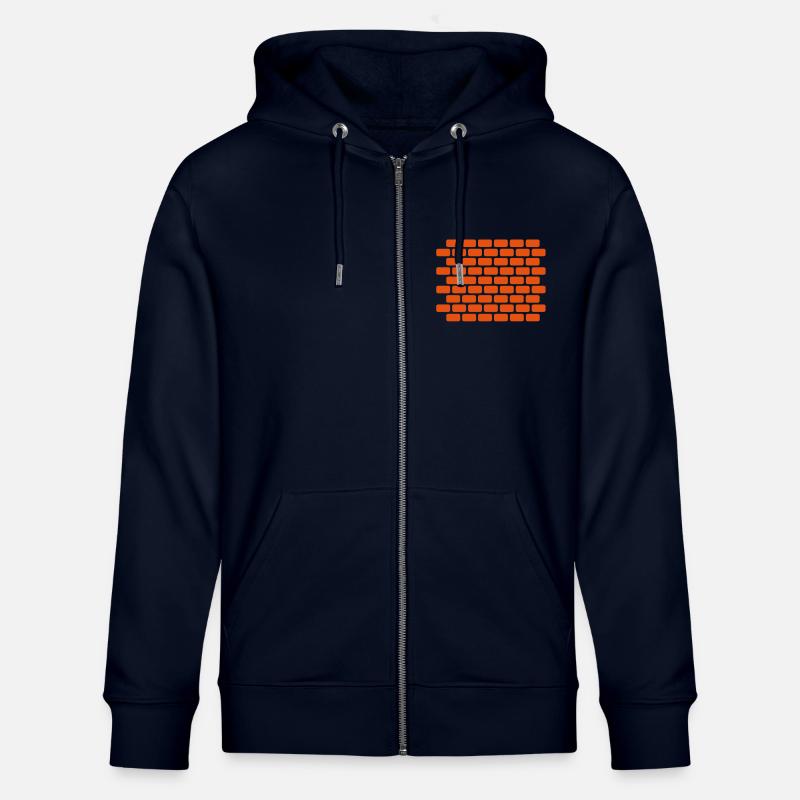 Mauer - Stanley/Stella Unisex Bio-Kapuzenjacke CULTIVATOR  - Navy