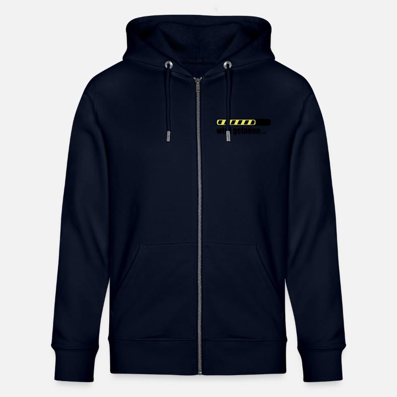 Ladebalken PC loading Computer Download - Stanley/Stella Unisex Bio-Kapuzenjacke CULTIVATOR - Navy