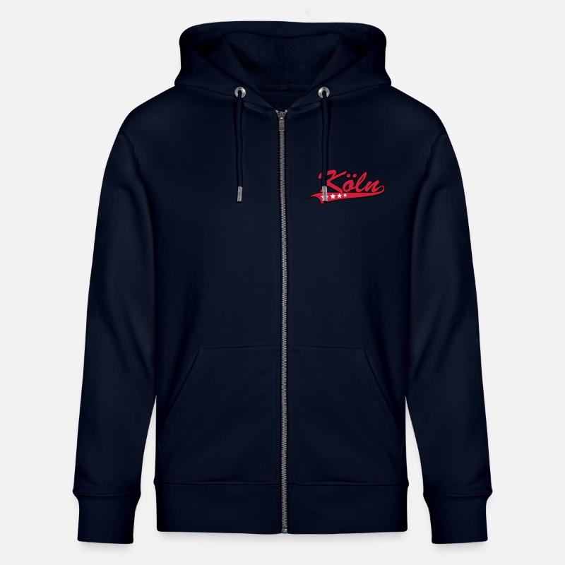 Köln - Stanley/Stella Unisex Bio-Kapuzenjacke CULTIVATOR  - Navy