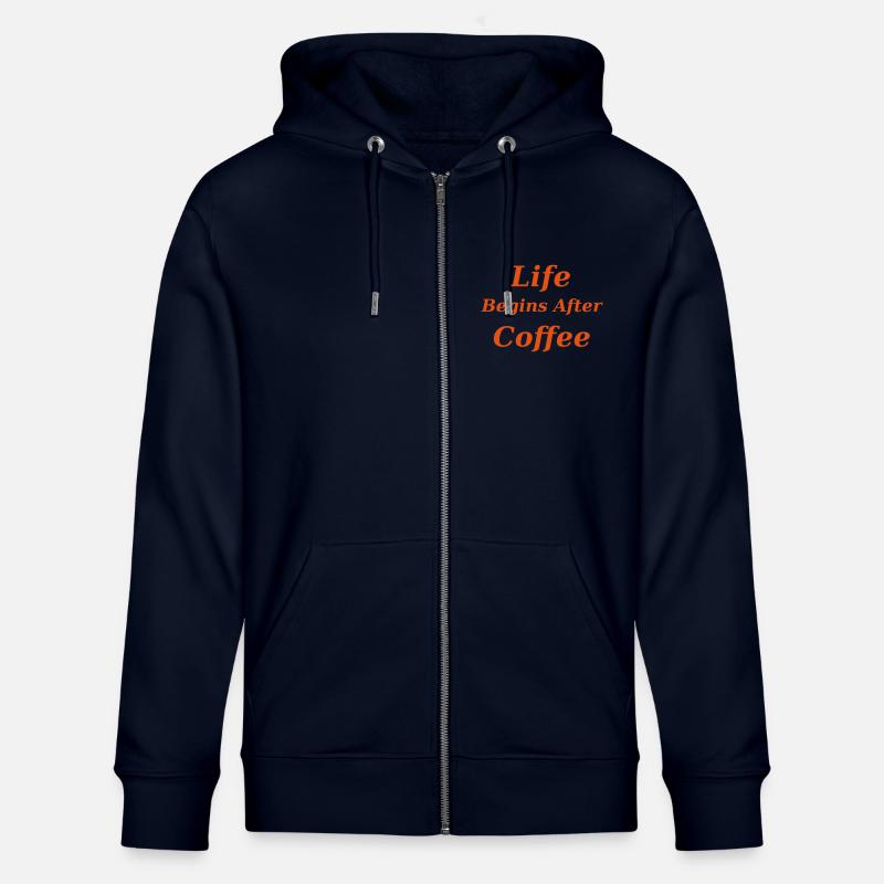 Coffee - Stanley/Stella Unisex Bio-Kapuzenjacke CULTIVATOR  - Navy