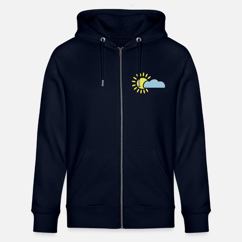 Sonne - Stanley/Stella Unisex Bio-Kapuzenjacke CULTIVATOR  - Navy