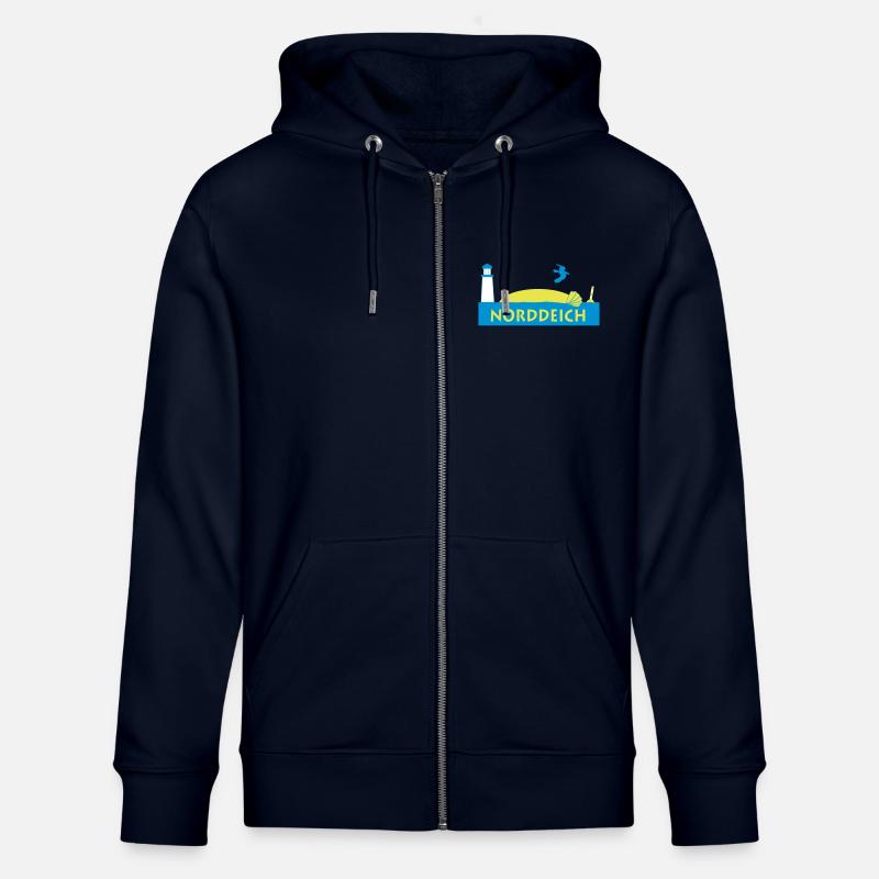 norddeich - Stanley/Stella Unisex Bio-Kapuzenjacke CULTIVATOR - Navy