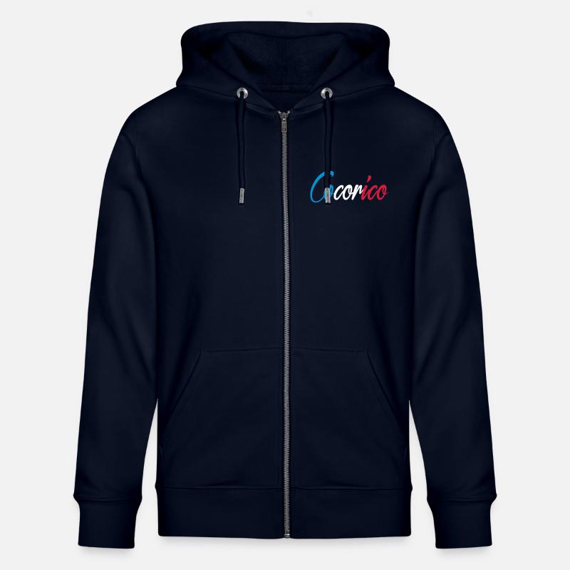 Cocorico - Veste à capuche bio CULTIVATOR Stanley/Stella Unisexe - marine