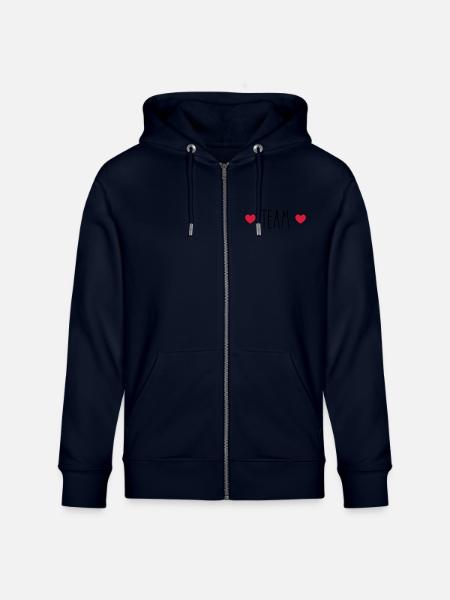 Team Herz - Stanley/Stella Unisex Bio-Kapuzenjacke CULTIVATOR  - Navy