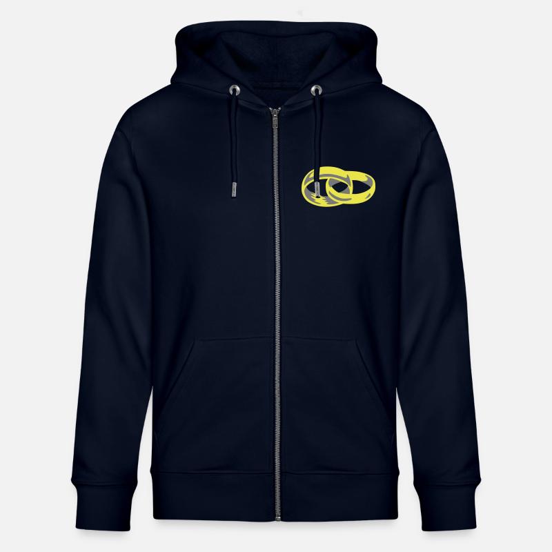 Eheringe - Stanley/Stella Unisex Bio-Kapuzenjacke CULTIVATOR  - Navy