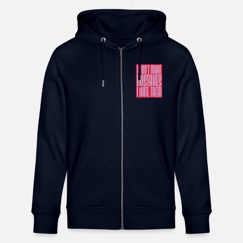 Date Erreurs Citation Logo - Veste à capuche bio CULTIVATOR Stanley/Stella Unisexe - marine