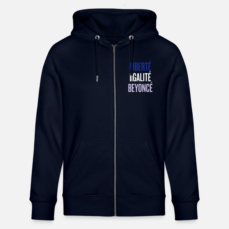LIBERTE EGALITE BEYONCE - Veste à capuche bio CULTIVATOR Stanley/Stella Unisexe - marine