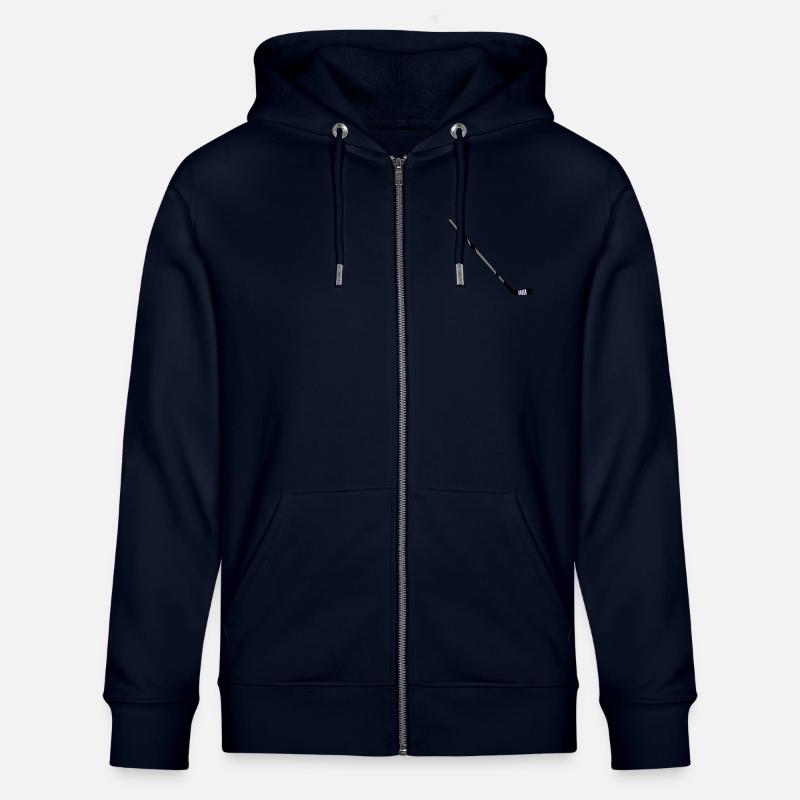 Bâton Hockey sur glace - Veste à capuche bio CULTIVATOR Stanley/Stella Unisexe - marine