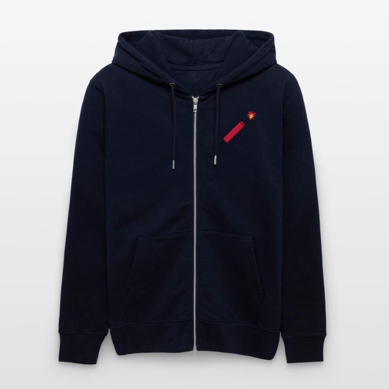 rod tnt dynamite explode explosion blast Stanley/Stella CULTIVATOR  Unisex Organic Hooded Jacket