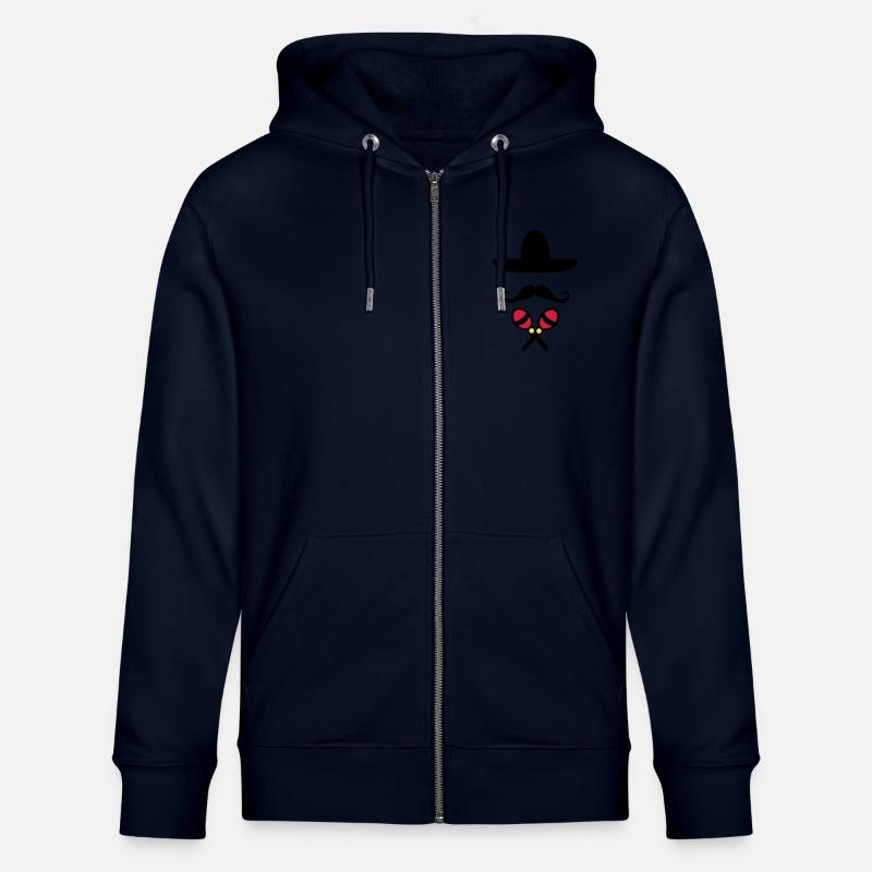 mexikaner - Veste à capuche bio CULTIVATOR Stanley/Stella Unisexe - marine