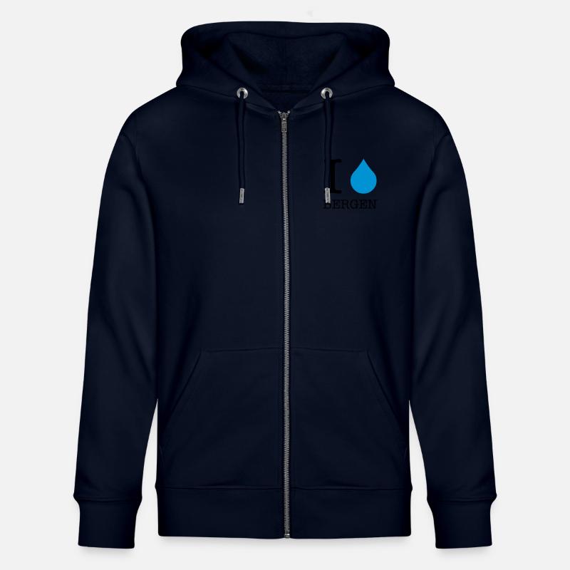 J’ADORE BERGEN - Veste à capuche bio CULTIVATOR Stanley/Stella Unisexe - marine