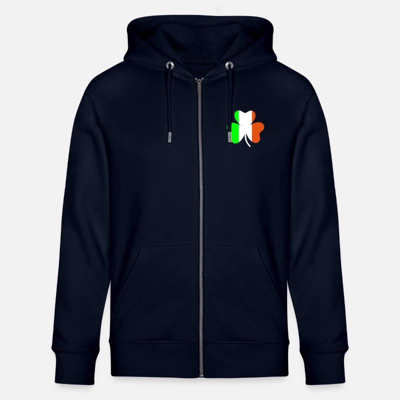 Irlande - Veste à capuche bio CULTIVATOR Stanley/Stella Unisexe - marine