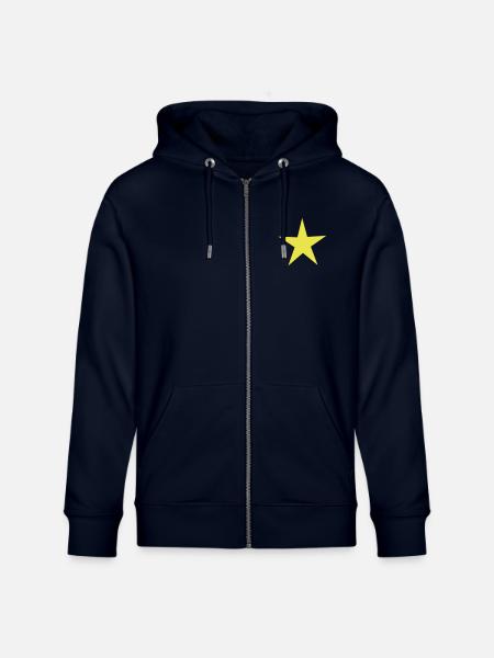 gold star - Veste à capuche bio CULTIVATOR Stanley/Stella Unisexe - marine