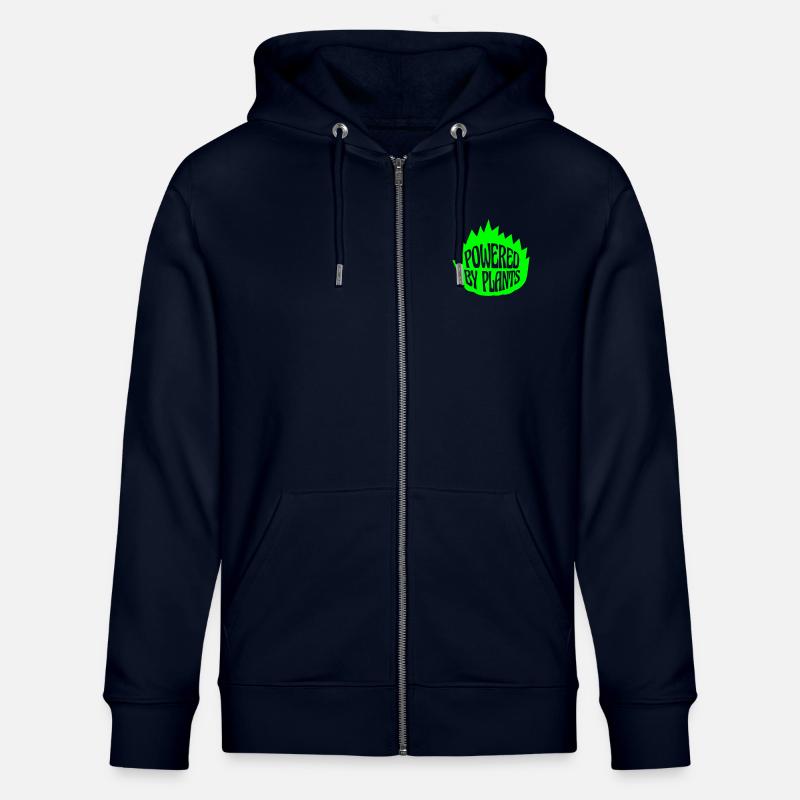Propulsé par des plantes - Veste à capuche bio CULTIVATOR Stanley/Stella Unisexe - marine