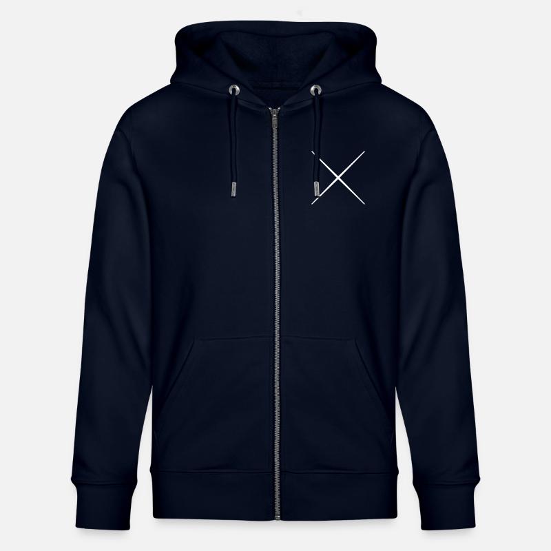 kreuz frei - Stanley/Stella Unisex Bio-Kapuzenjacke CULTIVATOR  - Navy